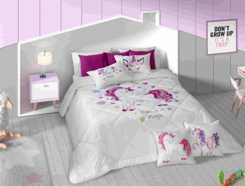 Housse de couette licorne