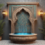 fontaine murale marocaine