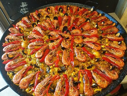 Livraison de Paella