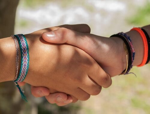 bracelets en cordon