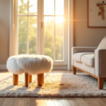 Comment intégrer un tabouret en fourrure pour créer une ambiance cocooning chez soi