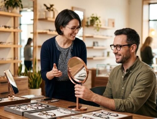 lunettes modernes