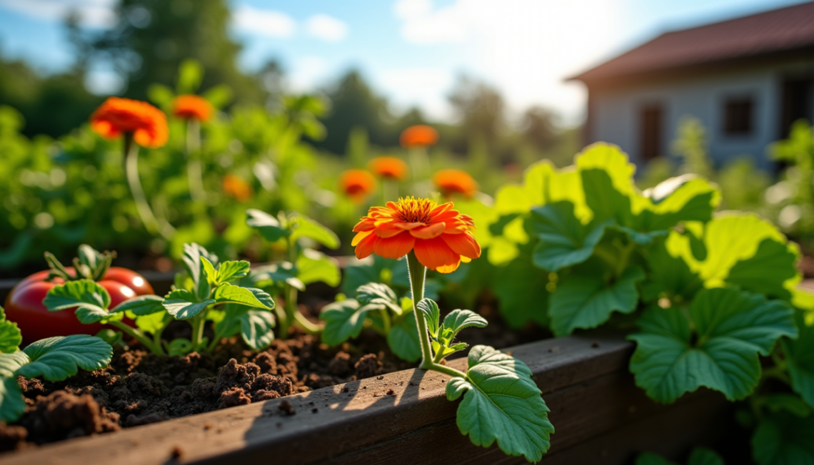 Comment protéger un potager contre les fourmis et pucerons