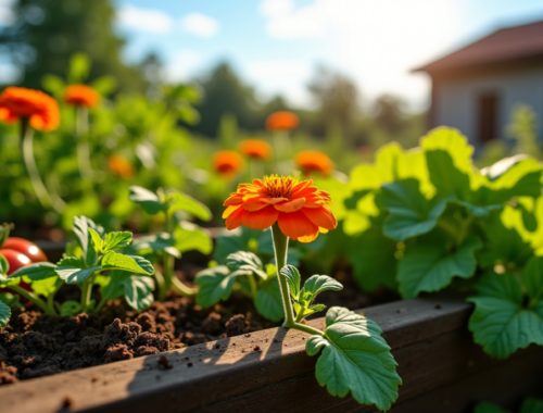 Comment protéger un potager contre les fourmis et pucerons