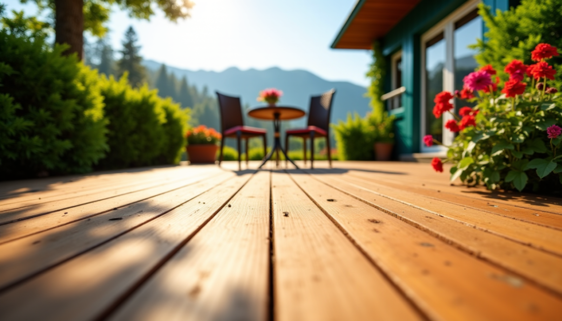 Comment préserver une terrasse en bois des intempéries